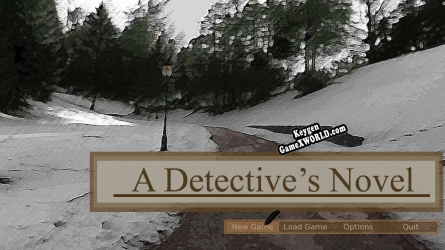 Регистрационный ключ к игре  A Detectives Novel