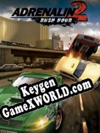 Генератор ключей (keygen)  Adrenalin 2: Rush Hour