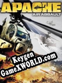 Генератор ключей (keygen)  Apache: Air Assault