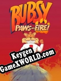 Регистрационный ключ к игре  Bubsy: Paws on Fire!