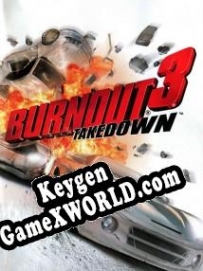 Burnout 3: Takedown ключ бесплатно