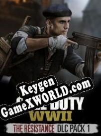 Генератор ключей (keygen)  Call of Duty: WWII The Resistance