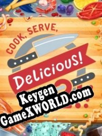 Регистрационный ключ к игре  Cook, Serve, Delicious! 2