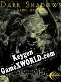 Регистрационный ключ к игре  Dark Shadows - Army of Evil
