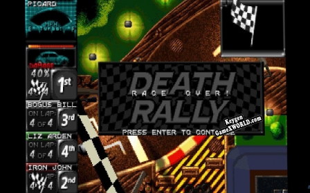Death Rally (Classic) генератор серийного номера
