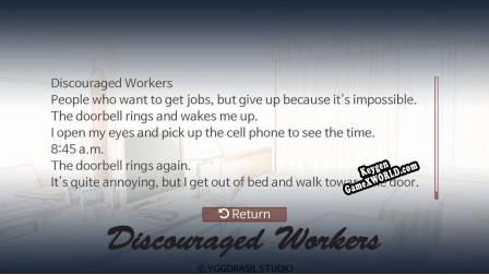 Бесплатный ключ для Discouraged Workers TEEN