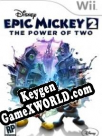 Регистрационный ключ к игре  Disney Epic Mickey 2: The Power of Two