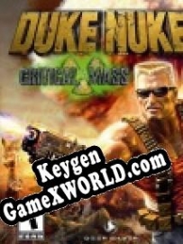 Генератор ключей (keygen)  Duke Nukem: Critical Mass