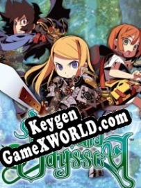 Генератор ключей (keygen)  Etrian Odyssey