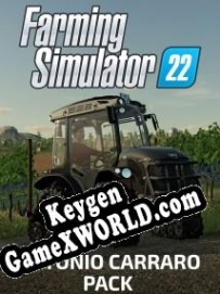 CD Key генератор для  Farming Simulator 22: Antonio Carraro