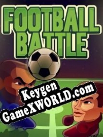 Регистрационный ключ к игре  Football Battle