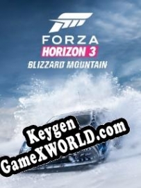CD Key генератор для  Forza Horizon 3: Blizzard Mountain