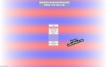 CD Key генератор для  Gerrymandering Red vs Blue