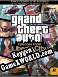 Генератор ключей (keygen)  Grand Theft Auto: Episodes from Liberty City