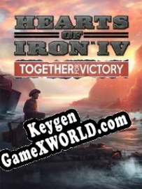 Генератор ключей (keygen)  Hearts of Iron 4: Together for Victory
