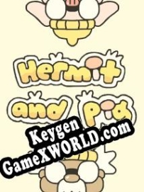 Регистрационный ключ к игре  Hermit and Pig