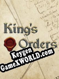 Регистрационный ключ к игре  Kings Orders