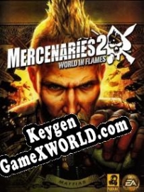 Генератор ключей (keygen)  Mercenaries 2: World in Flames