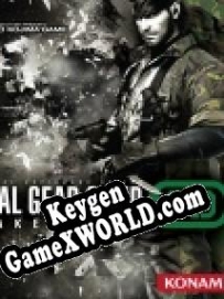 Metal Gear Solid 3D: Snake Eater ключ бесплатно