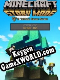 Регистрационный ключ к игре  Minecraft: Story Mode Episode 5: Order Up!