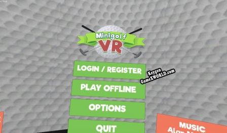 Бесплатный ключ для Minigolf VR