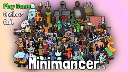 Регистрационный ключ к игре  Minimancer