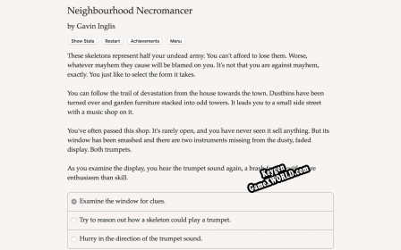 CD Key генератор для  Neighbourhood Necromancer
