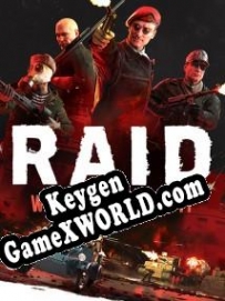 Регистрационный ключ к игре  RAID: World War II