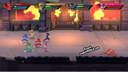 Sabans Mighty Morphin Power Rangers Mega Battle ключ бесплатно