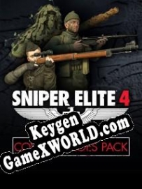 Sniper Elite 4: Covert Heroes Character Pack генератор серийного номера