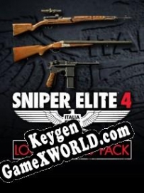 Генератор ключей (keygen)  Sniper Elite 4: Lock and Load Weapons Pack