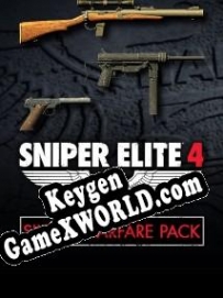 Регистрационный ключ к игре  Sniper Elite 4: Silent Warfare Weapons Pack