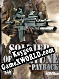CD Key генератор для  Soldier of Fortune: Payback