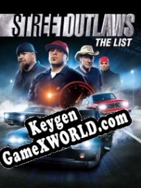 Генератор ключей (keygen)  Street Outlaws: The List