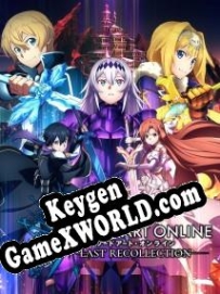 Генератор ключей (keygen)  Sword Art Online: Last Recollection
