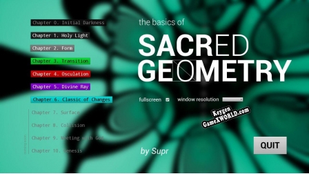 The Basics Of Sacred Geometry генератор серийного номера