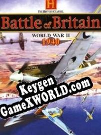 Регистрационный ключ к игре  The History Channel: Battle of Britain World War II 1940