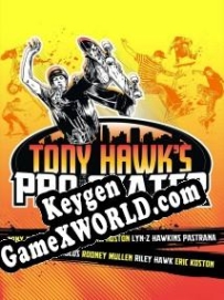Регистрационный ключ к игре  Tony Hawk’s Pro Skater HD
