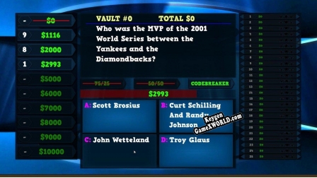Бесплатный ключ для Trivia Vault Baseball Trivia