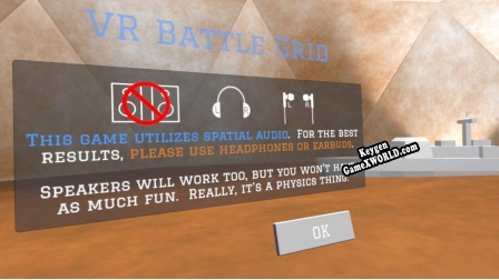 CD Key генератор для  VR Battle Grid