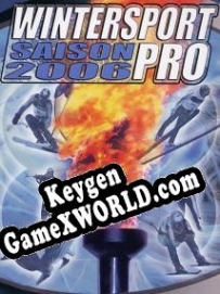 Регистрационный ключ к игре  Wintersport Pro 2006