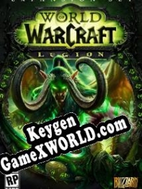 CD Key генератор для  World of Warcraft: Legion