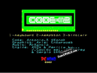 Русификатор для CODE-112 ZX Spectrum 48-128k by PCNONOGames