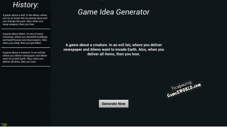 Русификатор для Game Idea Generator (Ali107)