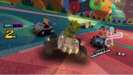 Русификатор для Nickelodeon Kart Racers