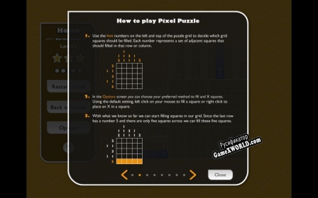 Русификатор для Pixel Puzzle Picross