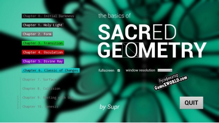 Русификатор для The Basics Of Sacred Geometry