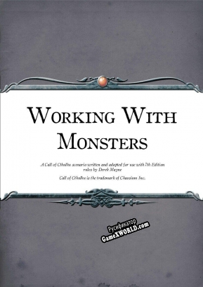 Русификатор для Working With Monsters