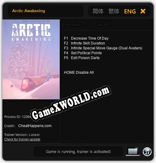 Arctic Awakening: Читы, Трейнер +5 [CheatHappens.com]