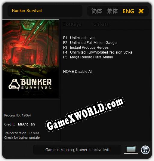 Bunker Survival: ТРЕЙНЕР И ЧИТЫ (V1.0.57)